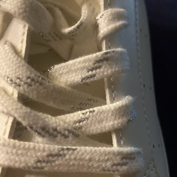 Crewcuts white lavender lace up sneakers - Picture 10 of 10